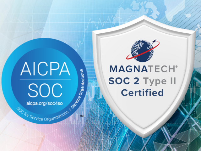 Magnatech Travel Management Solutions displays SOC 2 Type II Certification logo